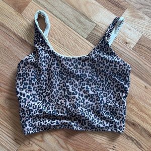 Albion fit focus tank in mauve , mint and  cobalt size med